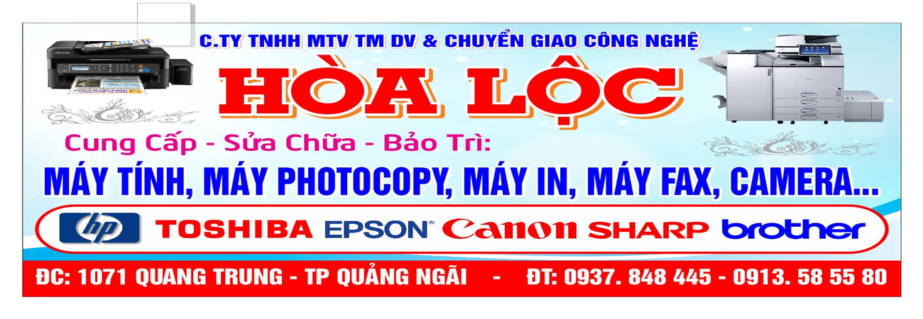 Máy Photocopy Quảng Ngãi